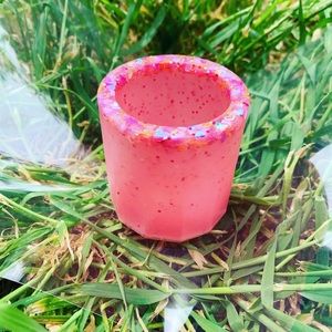 Sparkling shot glass